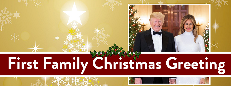 First Family Christmas Greeting