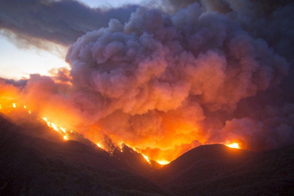 Western States Battered by Wildfires, Weather The