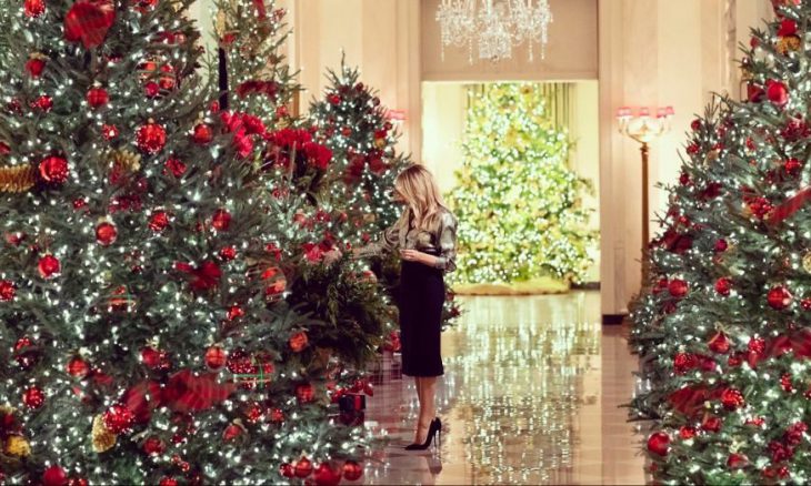 First Lady Unveils White House Christmas Décor – The Presidential ...