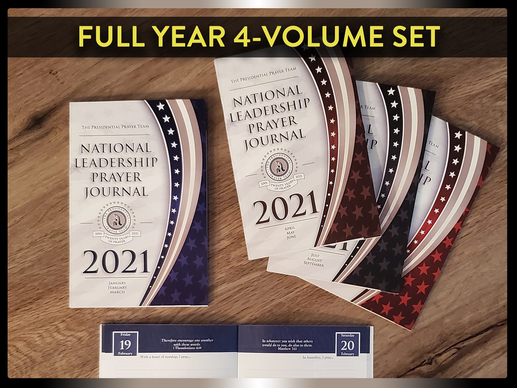 2021 Prayer Journal Full Set