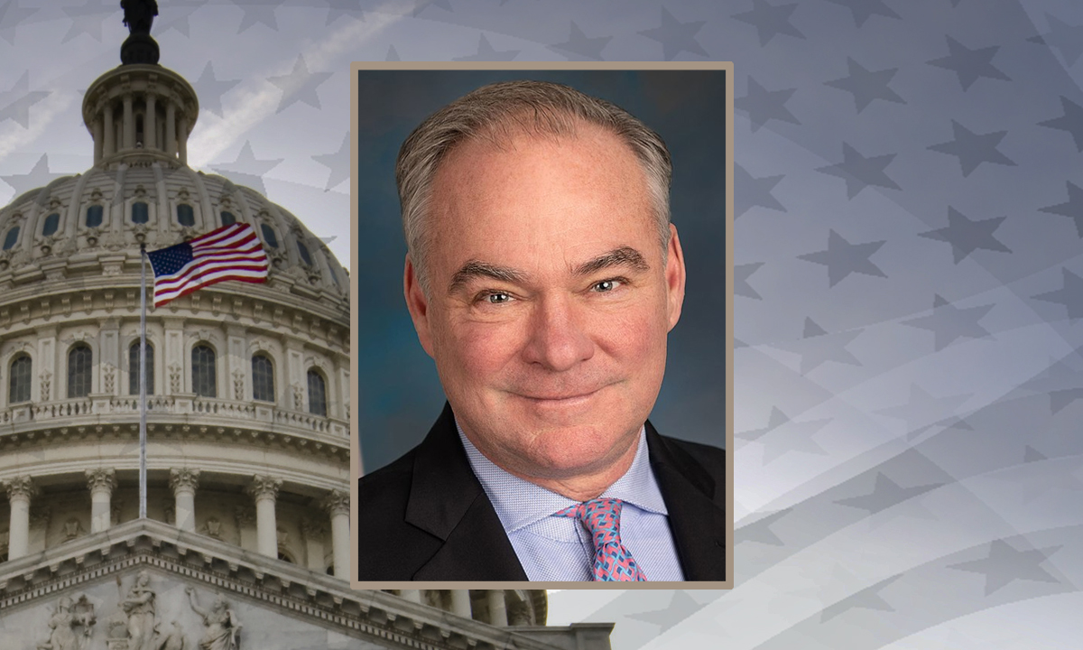 Tim Kaine, Senator from Virginia