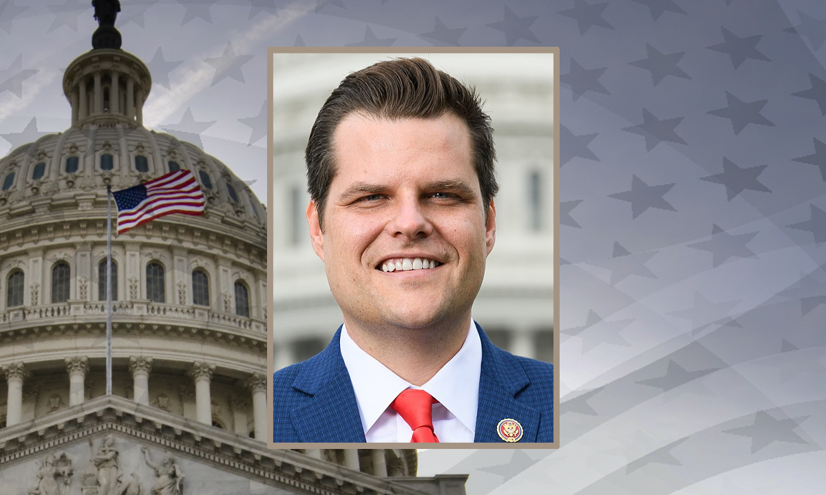 Matt Gaetz, Representative for Florida