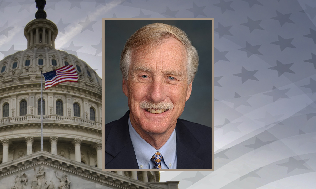 Angus King, Senator from Maine