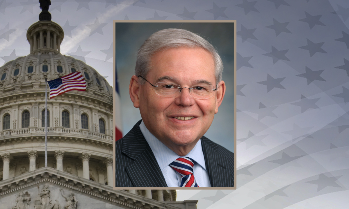 Robert Menendez, Senator from New Jersey