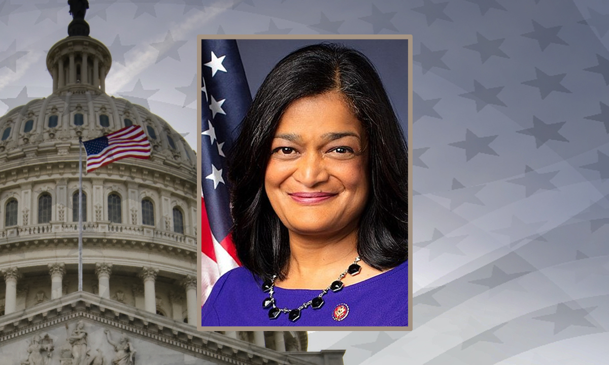 Pramila Jayapal, Representative for Washington