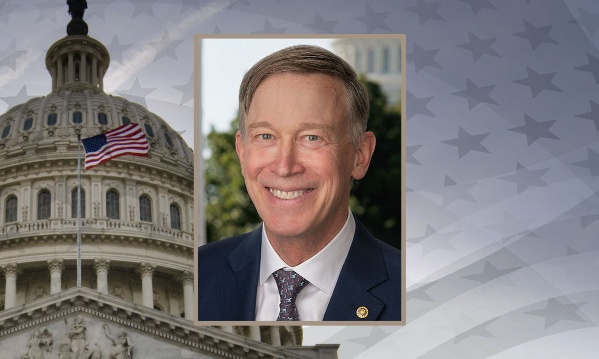 John Hickenlooper, Senator from Colorado