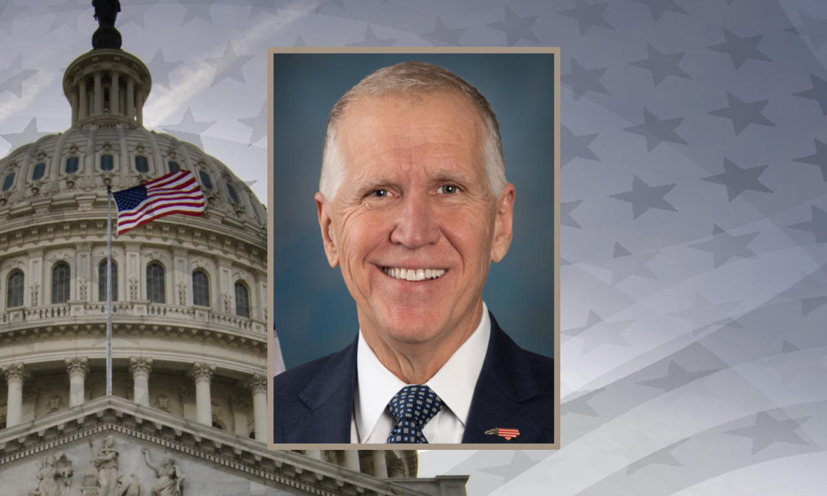 Thom Tillis, Senator from North Carolina