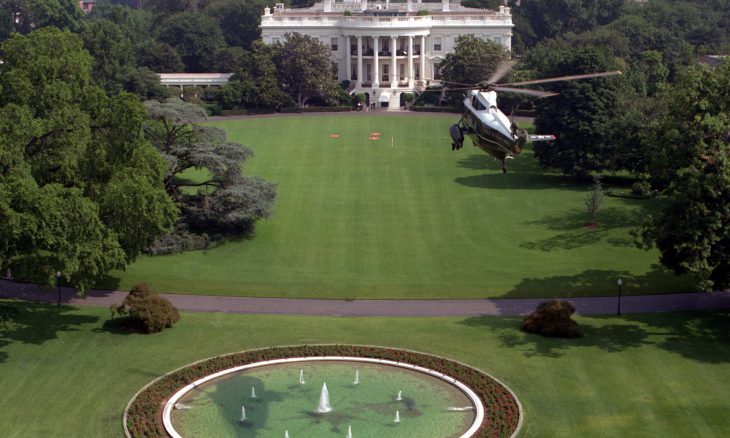 Marine One South Lawn