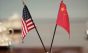 U.S. and China Flags
