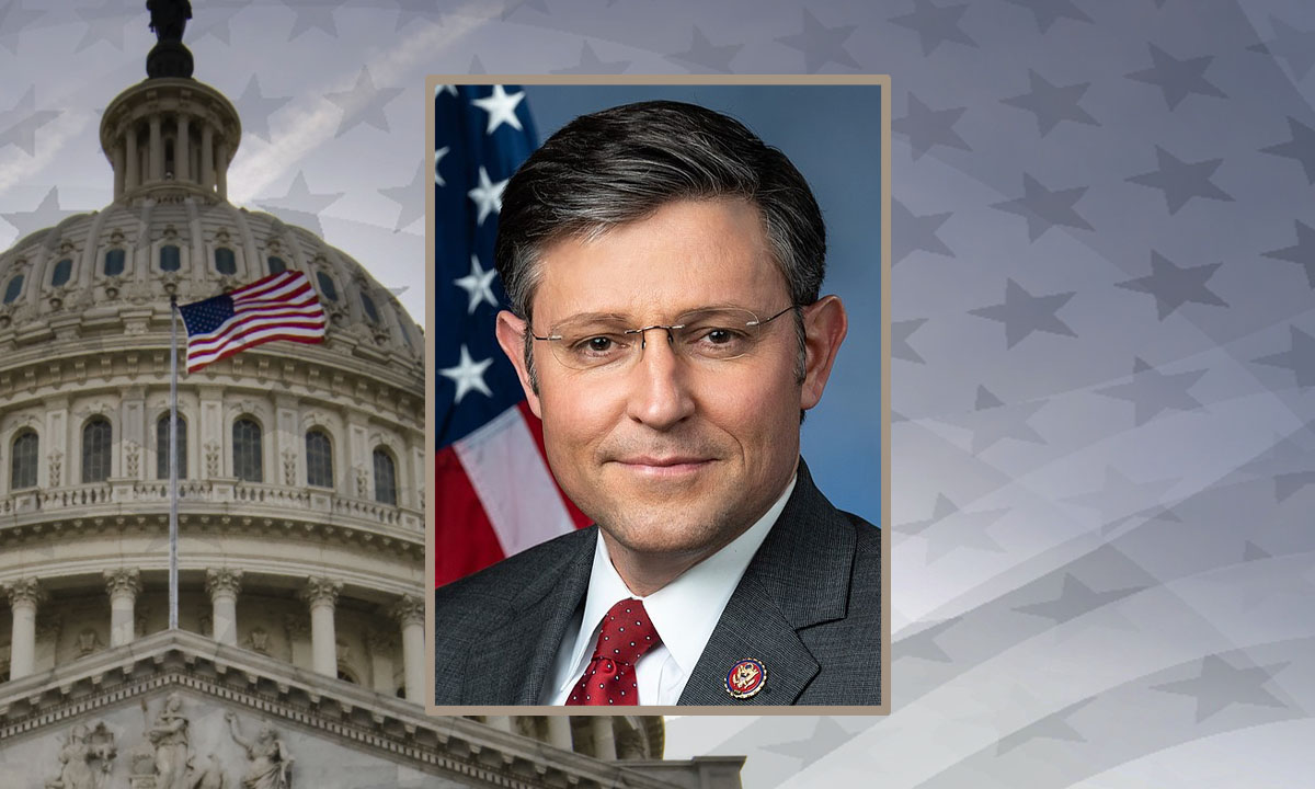 House Speaker Mike Johnson, Representative for  Louisiana