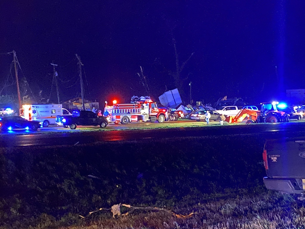Local first responders in Mississippi