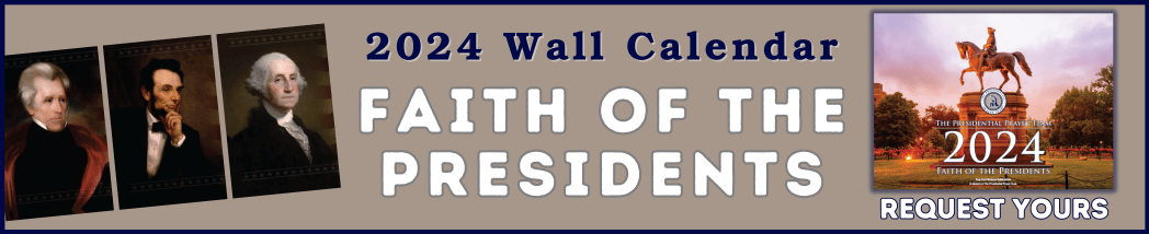 2024 Member Calendar - Faith of the Presidents
