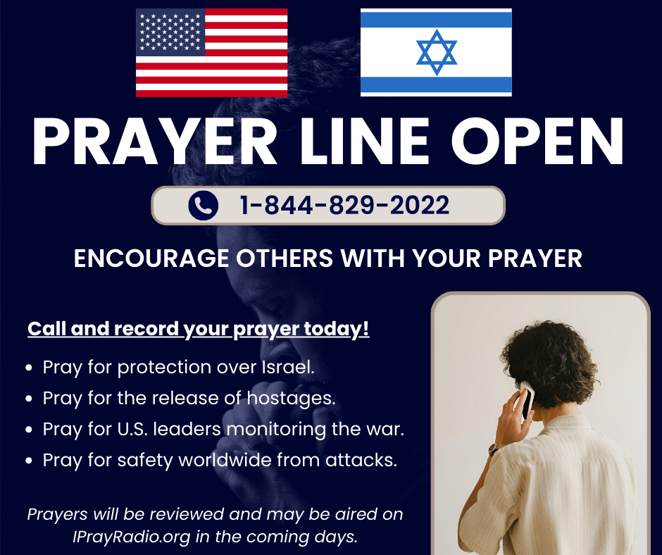 Call in Prayer for Israel