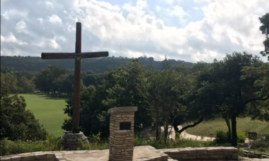 Chapel Hill on the campgrounds of Camp Mystic in Hunt, Texas. The camp was destroyed in the Guadalupe River flood of July 4, 2025.