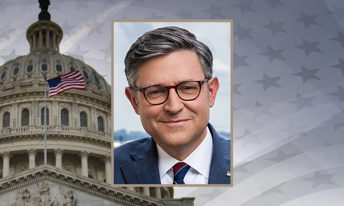 House Speaker Mike Johnson, Representative for  Louisiana