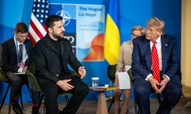 President Trump and President Zelenskyy Meeting Together