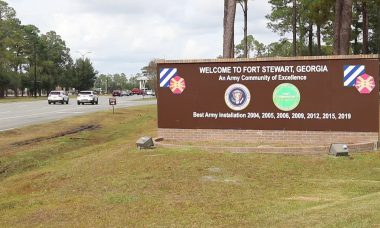 Army Fort Stewart Sign