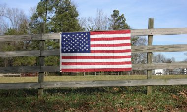 Farm American Flag