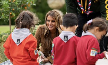 First Lady Melania Trump children