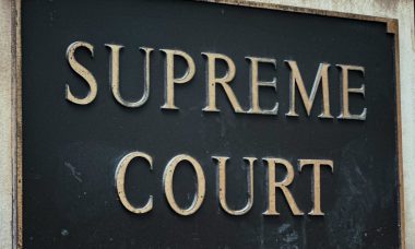 US Supreme Court plaque